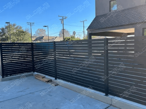 Fence company in Los Angeles - Img 4348 Is installing an aluminum fence hard?